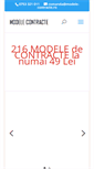 Mobile Screenshot of modele-contracte.ro