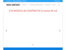 Tablet Screenshot of modele-contracte.ro